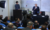 حضور وزیر جهاد کشاورزی در دانشگاه شهید بهشتی _ به مناسبت روز دانشجو